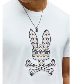 PSYCHO BUNNY CAMISETAS HOMBRE BLANCO