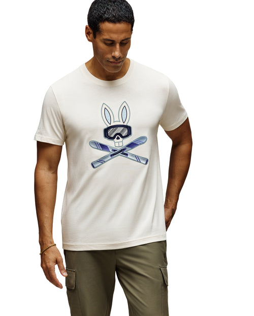 PSYCHO BUNNY CAMISETAS HOMBRE BLANCO