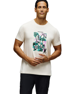 PSYCHO BUNNY CAMISETAS HOMBRE BLANCO