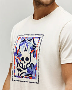 PSYCHO BUNNY CAMISETAS HOMBRE BLANCO