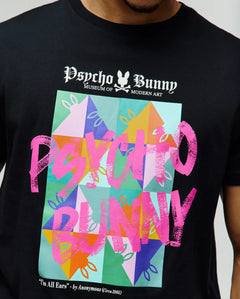 PSYCHO BUNNY CAMISETAS HOMBRE NEGRO