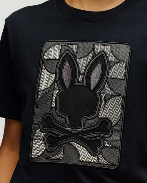 PSYCHO BUNNY CAMISETAS NIÑO NEGRO
