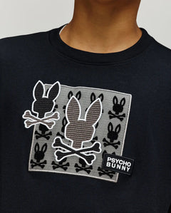 PSYCHO BUNNY CAMISETAS NIÑO NEGRO