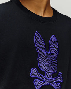 PSYCHO BUNNY CAMISETAS NIÑO NEGRO