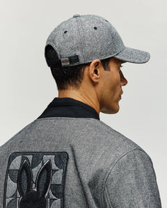 PSYCHO BUNNY GORRAS HOMBRE NEGRO