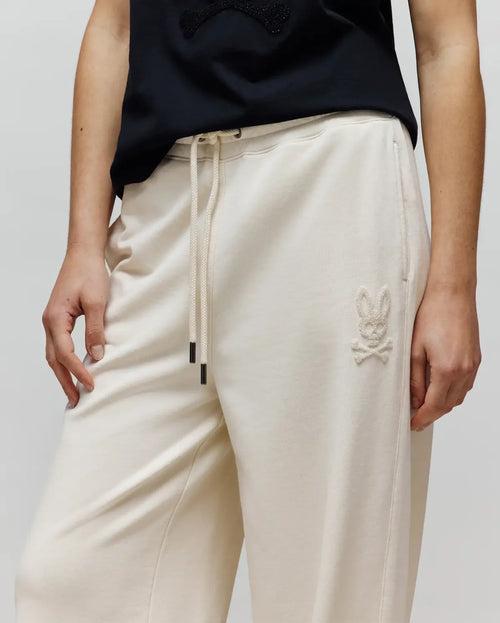 PSYCHO BUNNY PANTALON DAMA BLANCO