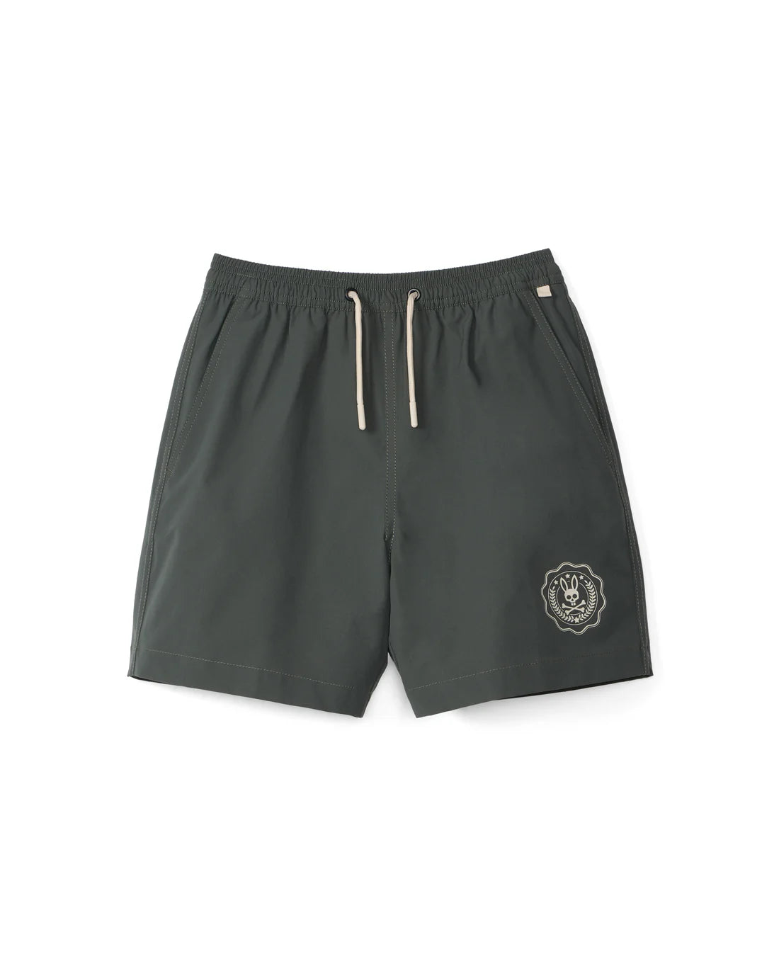PSYCHO BUNNY PANTALONETA DE BAÑO NIÑO FANTASIA VERDE