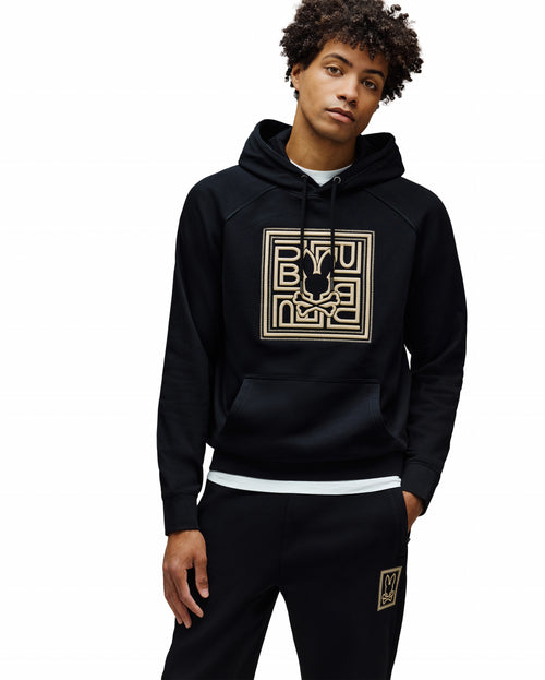 PSYCHO BUNNY SUDADERAS HOMBRE NEGRO