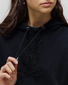 PSYCHO BUNNY SUDADERAS DAMA NEGRO
