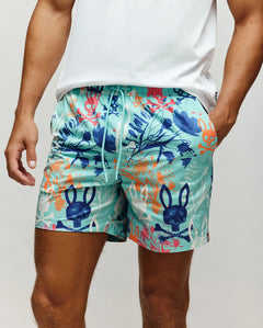 PSYCHO BUNNY TRAJES DE BAÑO HOMBRE AZUL