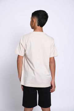 PSYCHO BUNNY CAMISETA NIÑO FANTASIA BEIGE