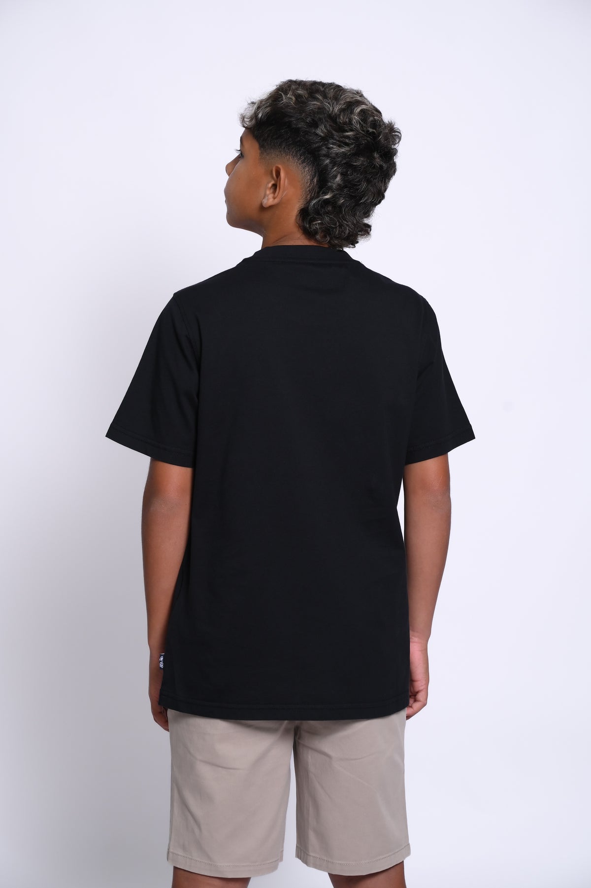 PSYCHO BUNNY CAMISETA NIÑO FANTASIA NEGRO