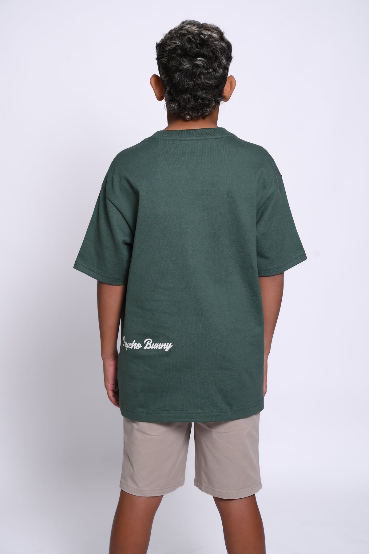 PSYCHO BUNNY CAMISETA NIÑO FANTASIA VERDE