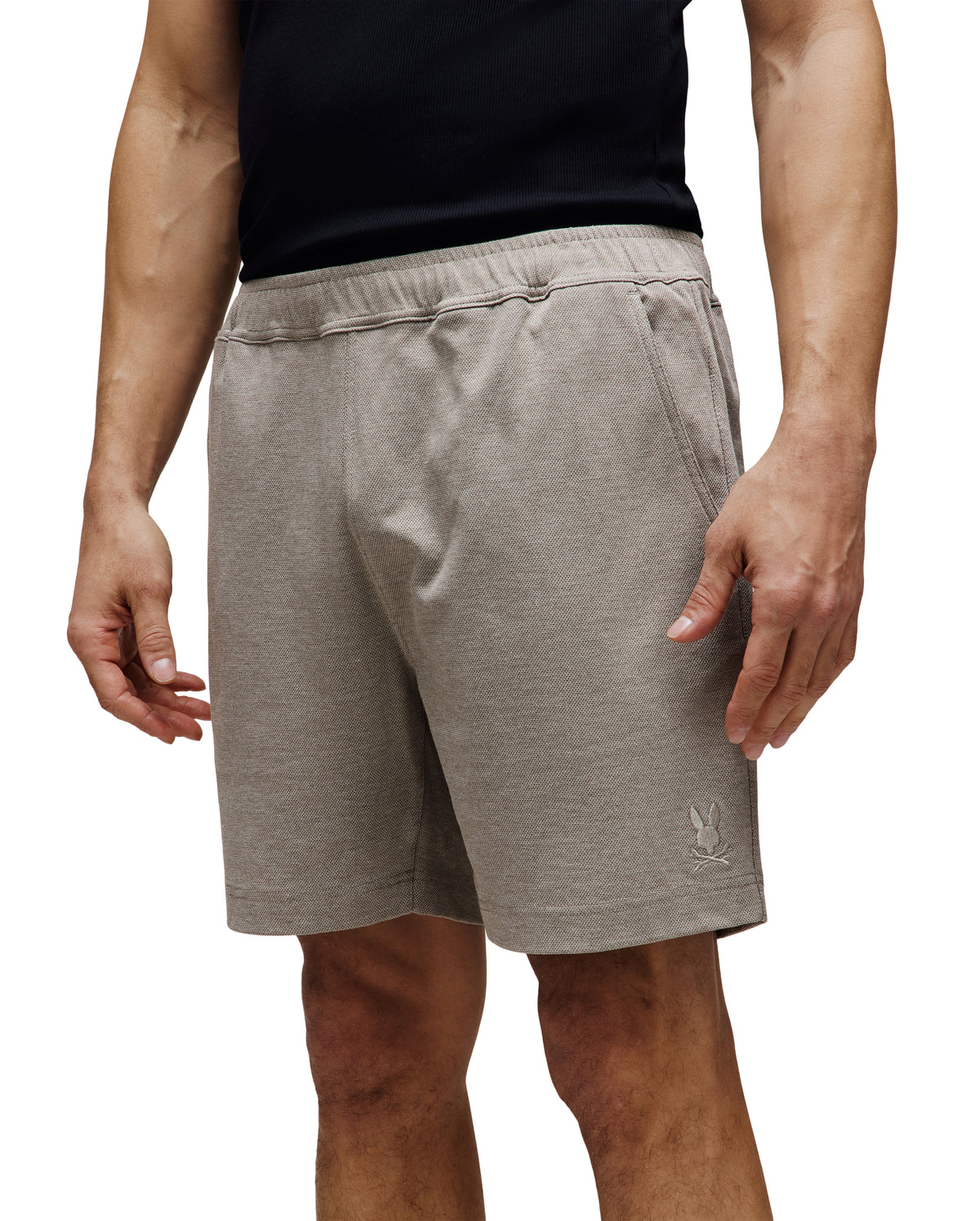 PSYCHO BUNNY BERMUDA OXFORD DOBLE TONO KODA PARA CABALLERO HOMBRE BEIGE MB0700018213