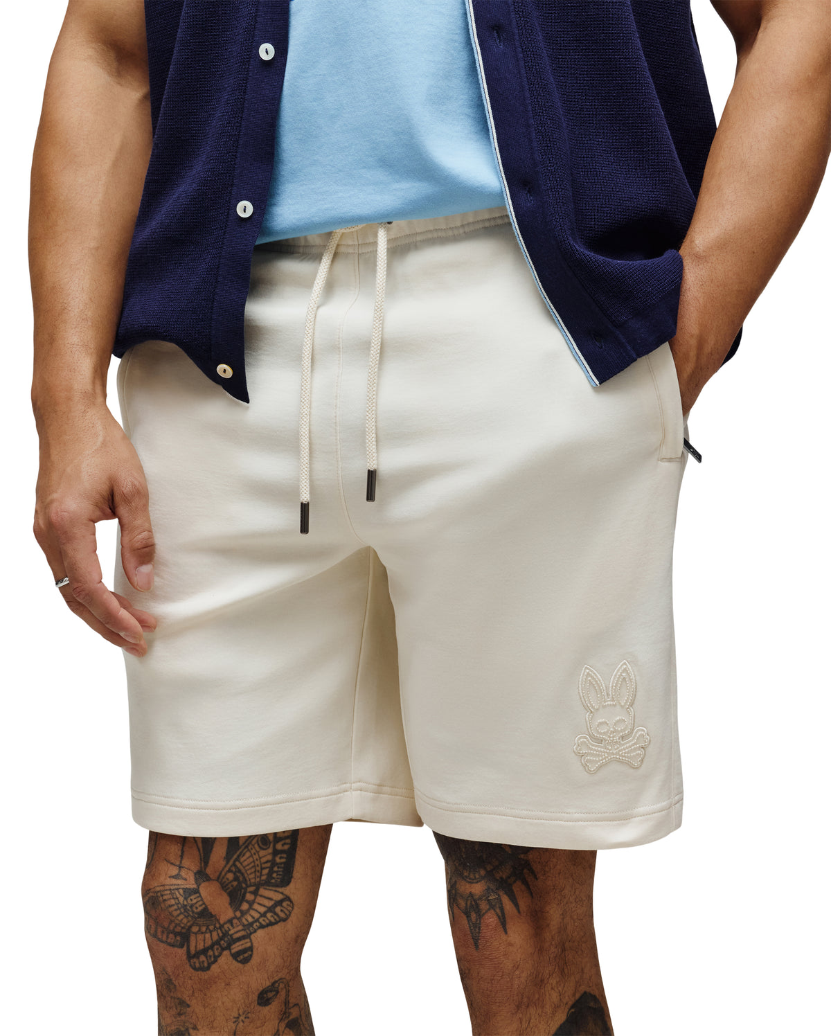 PSYCHO BUNNY BERMUDA MODAL BARRY PARA CABALLERO HOMBRE BEIGE MB0900037250