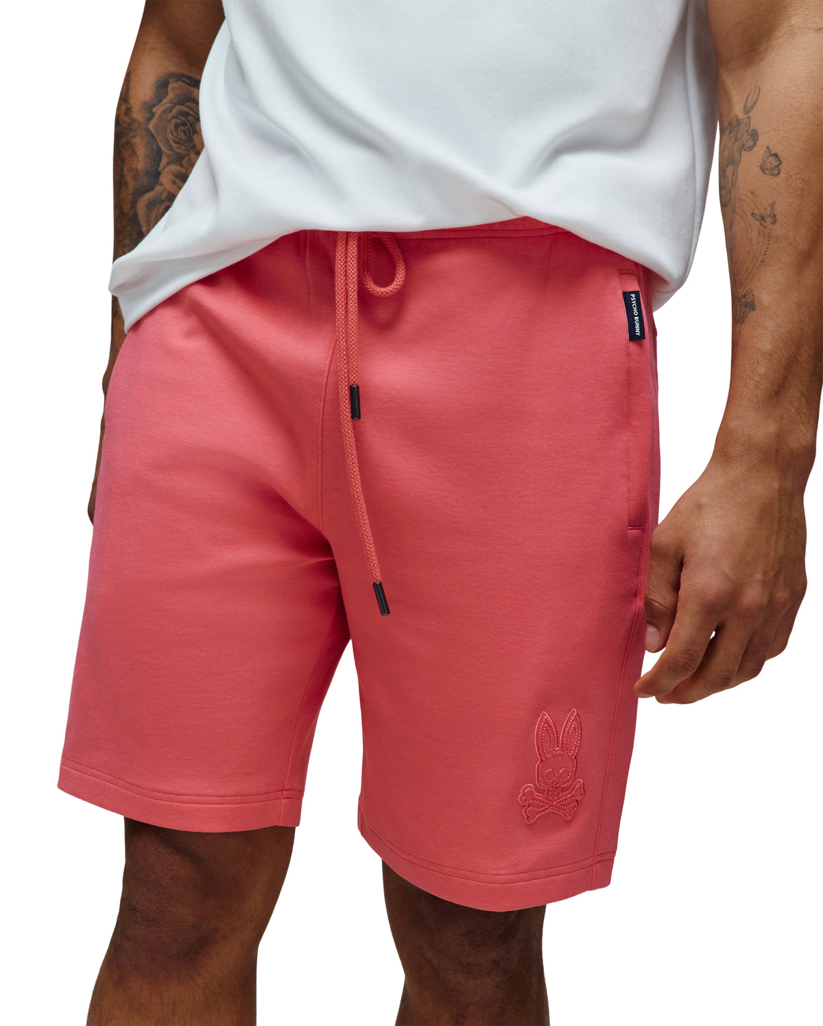 PSYCHO BUNNY BERMUDA MODAL BARRY PARA CABALLERO HOMBRE ROJO MB0900037656