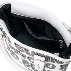 BOLSO PSYCHO BUNNY PARA HOMBRE COLOR BLANCO PBMG6AB2WHT