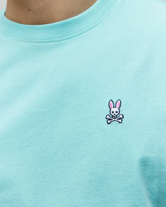 T-SHIRT PSYCHO BUNNY PARA HOMBRE COLOR AZUL B6U014F200409
