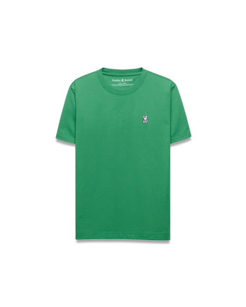 T-SHIRT PSYCHO BUNNY PARA NIÑO COLOR VERDE B0U014F200321