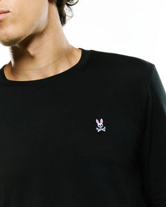 CAMISETA PSYCHO BUNNY PARA CABALLERO COLOR NEGRO