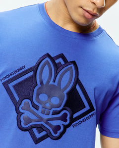 T-SHIRT PSYCHO BUNNY PARA HOMBRE COLOR AZUL MT0200288426