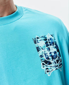 CAMISETA PSYCHO BUNNY PARA CABALLERO COLOR AZUL