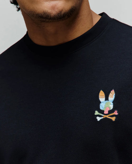 T-SHIRT PSYCHO BUNNY PARA HOMBRE COLOR NEGRO MT0200223001