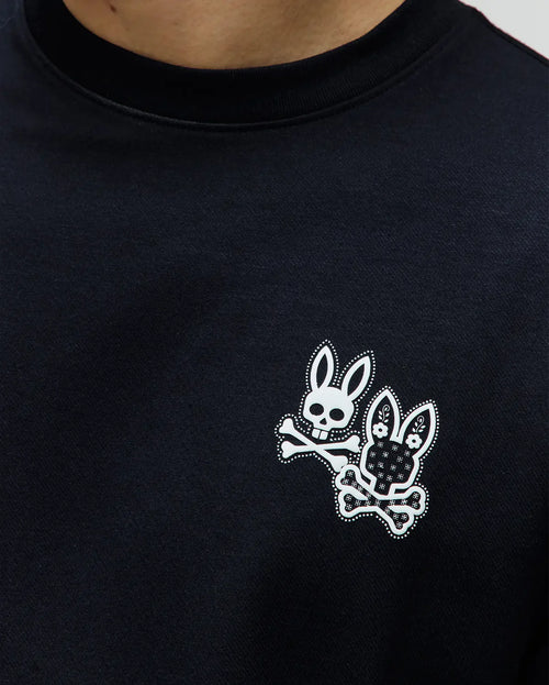 T-SHIRT PSYCHO BUNNY PARA HOMBRE COLOR NEGRO MT0200233001