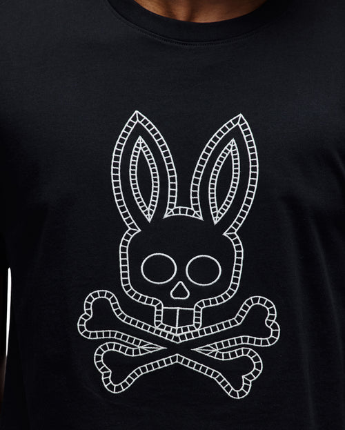 T-SHIRT PSYCHO BUNNY PARA HOMBRE COLOR NEGRO MT0200300001