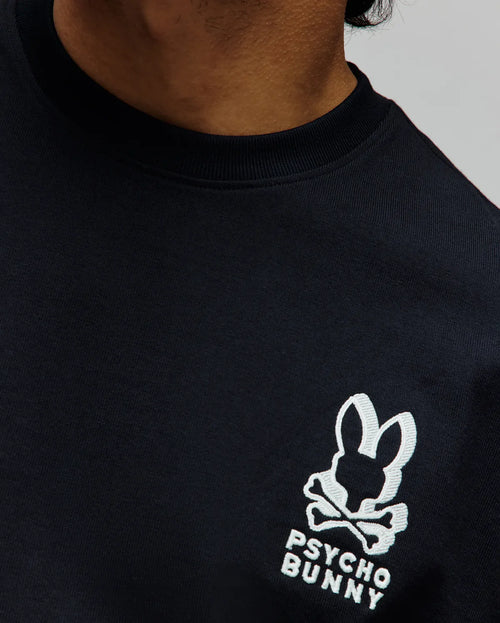 T-SHIRT PSYCHO BUNNY PARA HOMBRE COLOR NEGRO MT0200323001