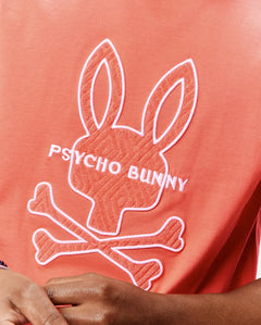 T-SHIRT PSYCHO BUNNY PARA HOMBRE COLOR NARANJA MT0200282660