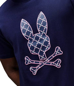 T-SHIRT PSYCHO BUNNY PARA HOMBRE COLOR AZUL MT0200241402