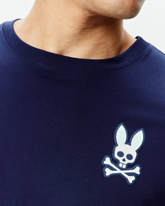 T-SHIRT PSYCHO BUNNY PARA HOMBRE COLOR AZUL MT0200293402