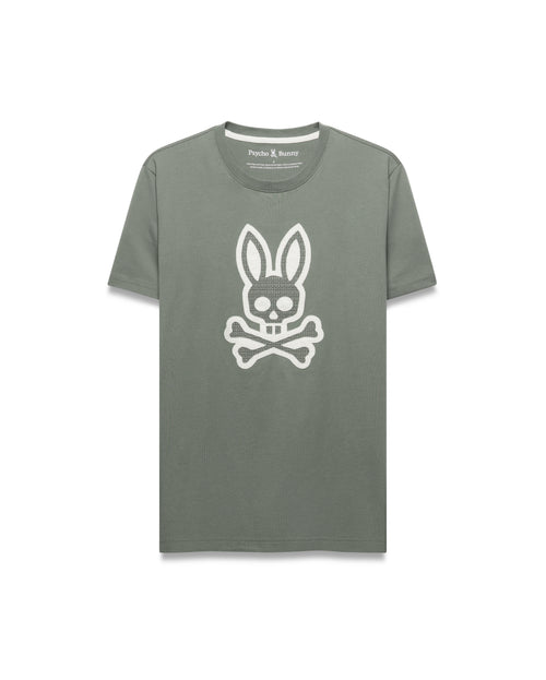 T-SHIRT PSYCHO BUNNY PARA HOMBRE COLOR VERDE MT0200298322