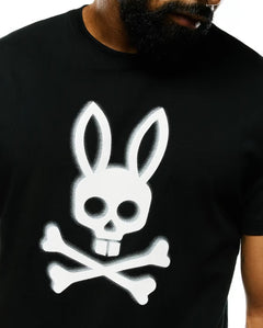 CAMISETA PSYCHO BUNNY PARA CABALLERO COLOR NEGRO