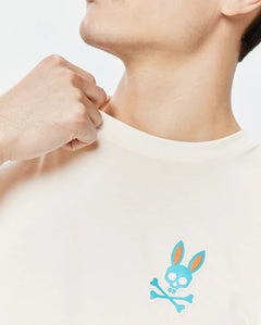 T-SHIRT PSYCHO BUNNY PARA HOMBRE COLOR BLANCO MT0200293250