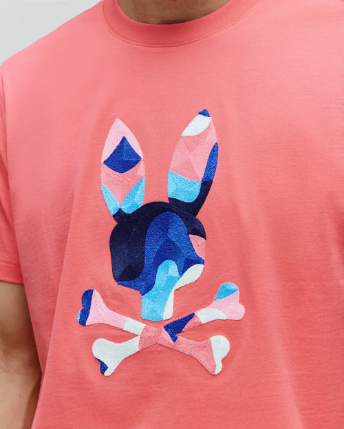 T-SHIRT PSYCHO BUNNY PARA HOMBRE COLOR NARANJA MT0200250656