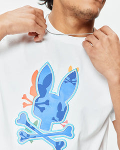 T-SHIRT PSYCHO BUNNY PARA HOMBRE COLOR BLANCO MT0200279100