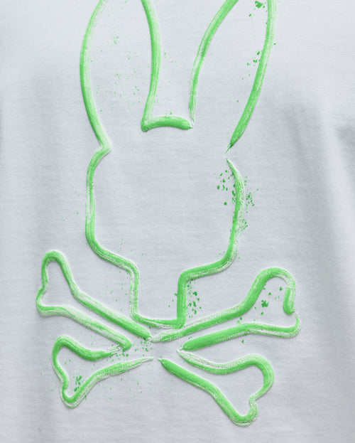 T-SHIRT PSYCHO BUNNY PARA HOMBRE COLOR BLANCO MT0200310100