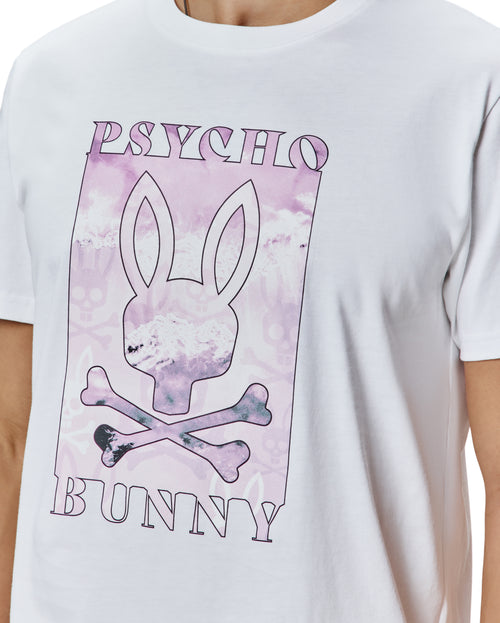 T-SHIRT PSYCHO BUNNY PARA HOMBRE COLOR BLANCO MT0200314100