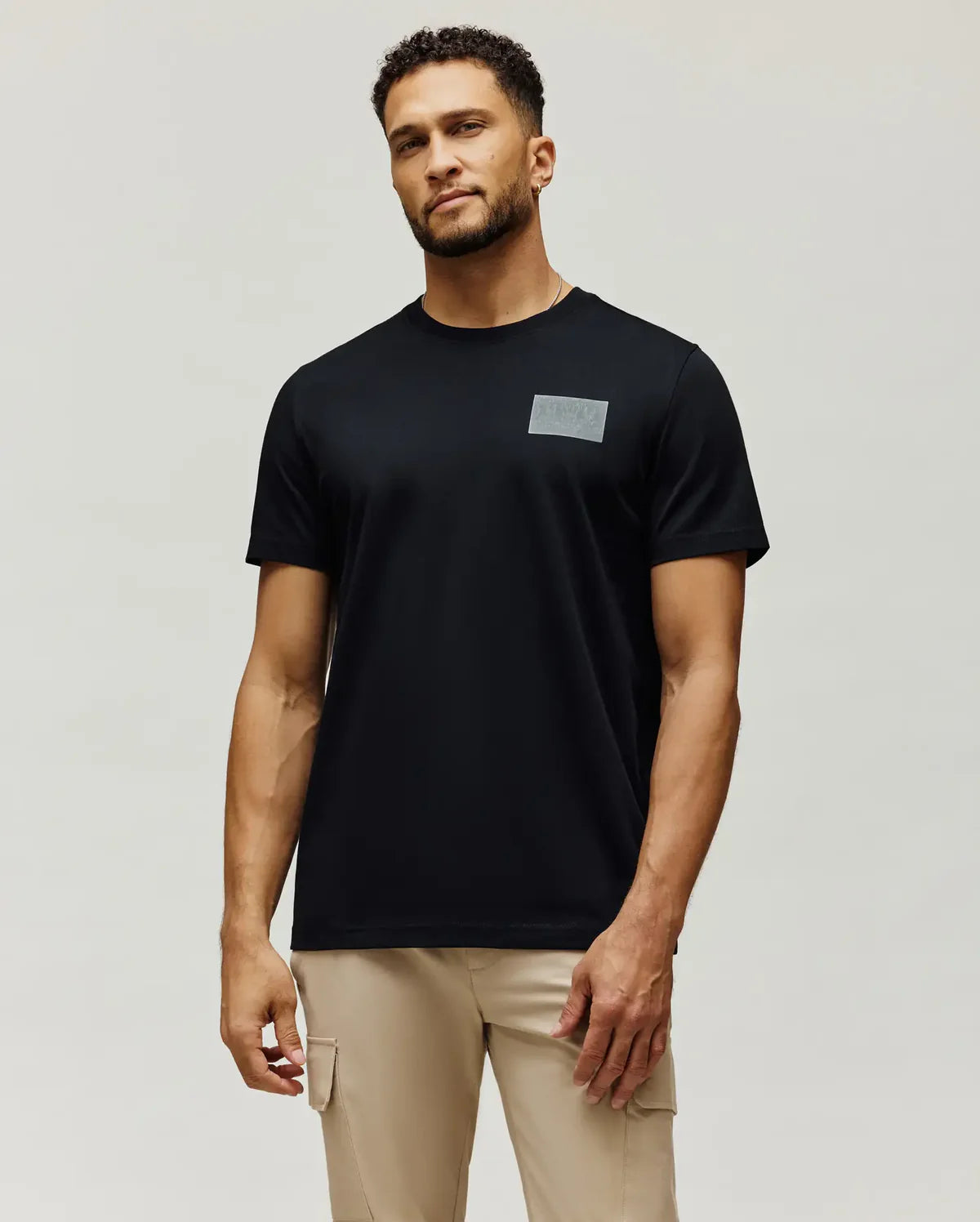 PSYCHO BUNNY CAMISETA ESTAMPADA LT JARVIS PARA CABALLERO HOMBRE NEGRO MT0200335001