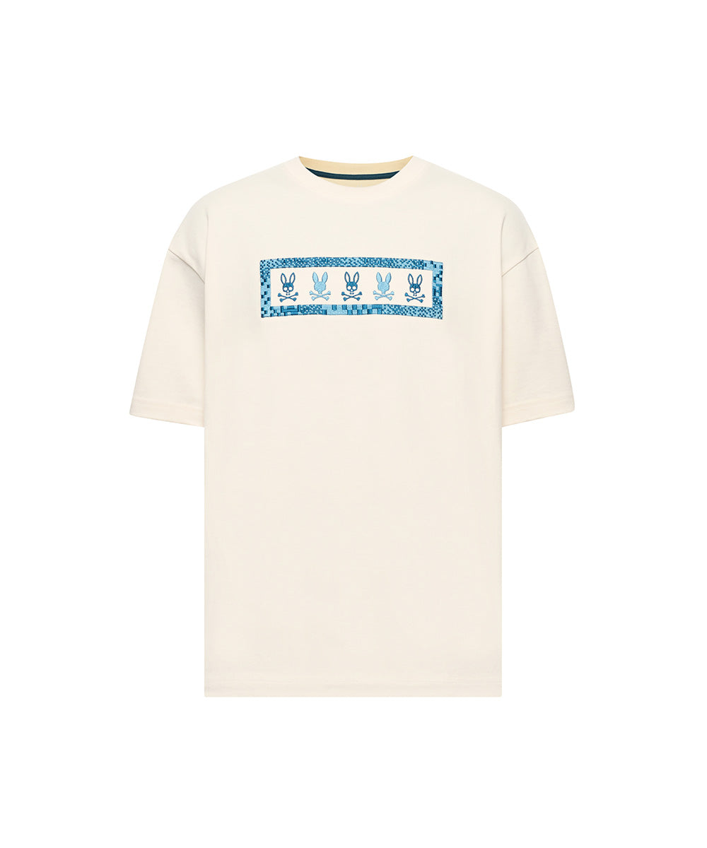 PSYCHO BUNNY CAMISETA HOLGADA OLIVIER PARA NIÑO NIÑO BEIGE KT0200143250