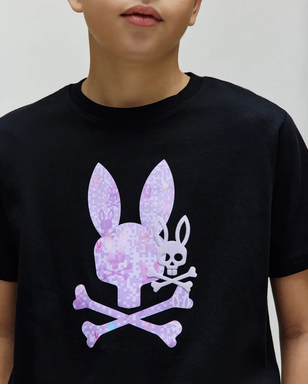 PSYCHO BUNNY CAMISETA ESTAMPADA VAN PARA NIÑO NIÑO NEGRO KT0200162001