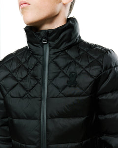 CHAQUETA PSYCHO BUNNY PARA NIÑO COLOR NEGRO