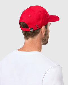 PSYCHO BUNNY GORRA CLÁSICA PARA CABALLERO HOMBRE ROJO B6A816A1HTBRI