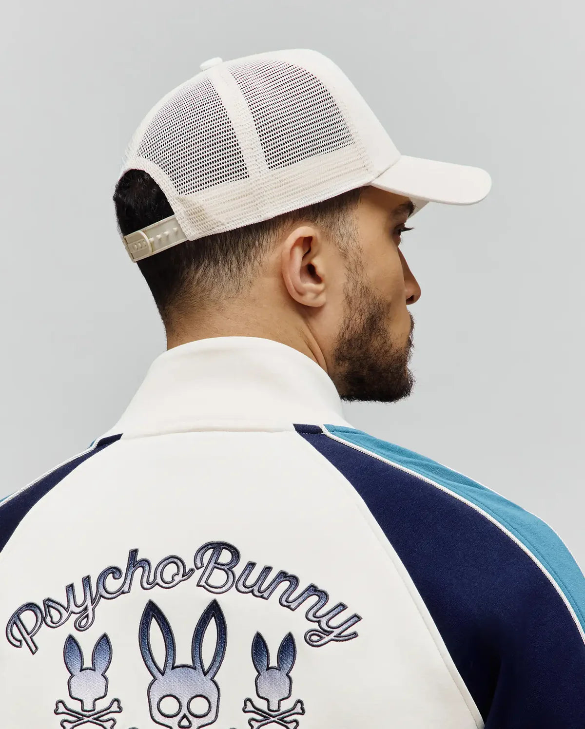 PSYCHO BUNNY GORRA DE MALLA RAPHAEL PARA CABALLERO HOMBRE BEIGE MO1500090250