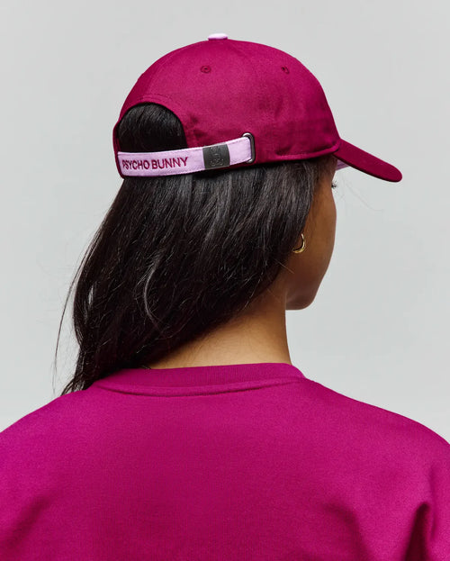 GORRA PSYCHO BUNNY PARA DAMA COLOR ROJO WO1500002673