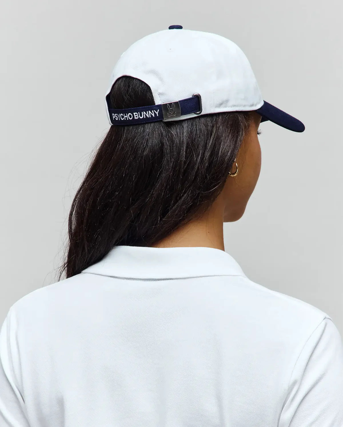 GORRA PSYCHO BUNNY PARA DAMA COLOR BLANCO WO1500002100