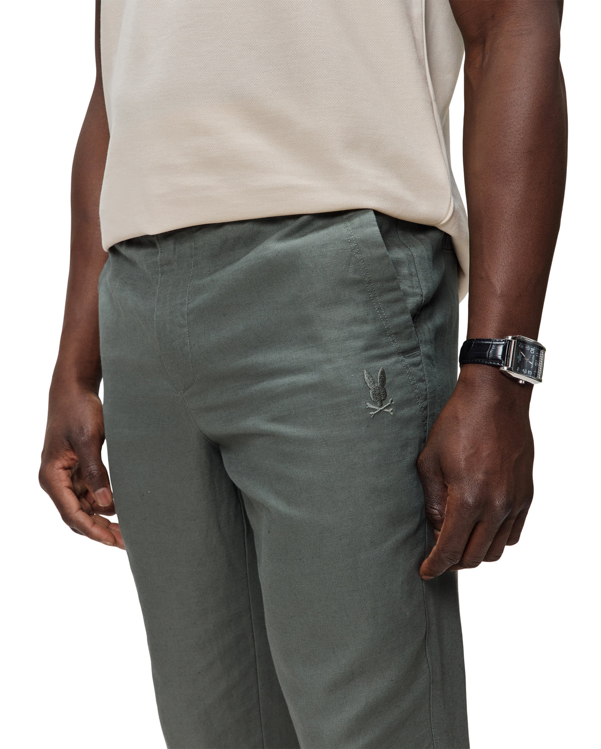 PANTALON PSYCHO BUNNY PARA HOMBRE COLOR VERDE MB0600021322