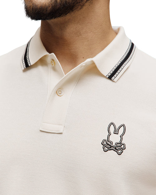 PSYCHO BUNNY POLO JOE PARA CABALLERO HOMBRE BEIGE MT0100125250